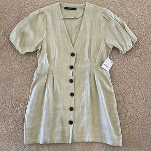 NWT Zara Linen Dress